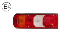 FANALE POST SINISTRO CON CONNETTORE LATERALE E LUCE TARGA-MERCEDES-Actros MP4 Cabina Larga