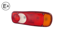 FANALE POSTERIORE DESTRO CON CONNETTORE POSTERIORE SENZA LUCE TARGA-RENAULT-Midlum 180 (BASSO)