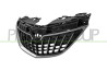 GRIGLIA RADIATORE-NERA-CON MODANATURA CROMATA MOD. 21 - LANCIA - YPSILON - Mod. 09/15 - 01/24