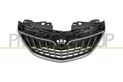 GRIGLIA RADIATORE-NERA-CON MODANATURA CROMATA MOD. 21 - LANCIA - YPSILON - Mod. 09/15 - 01/24