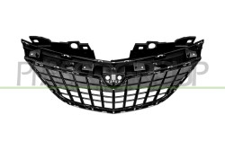 GRIGLIA RADIATORE-NERA-CON MODANATURA CROMATA MOD. 21 - LANCIA - YPSILON - Mod. 09/15 - 01/24