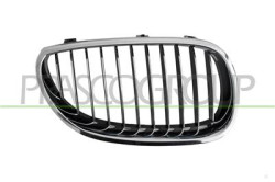 GRIGLIA RADIATORE DESTRA-CROMATA BMW - 5 SERIES - E60/E61 - Mod. 07/03 - 03/07