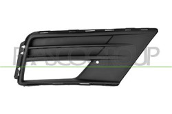 GRIGLIA DESTRA PARAURTI ANTERIORE-NERA-CON SEDE FENDI MOD. VAN VOLKSWAGEN - CADDY - Mod. 04/15 - 08/20