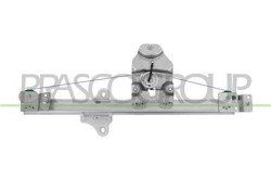 MECCANISMO ALZACRISTALLO ANTERIORE DESTRO MOD.5 PORTE RENAULT - CLIO - Mod. 09/12 - 08/16