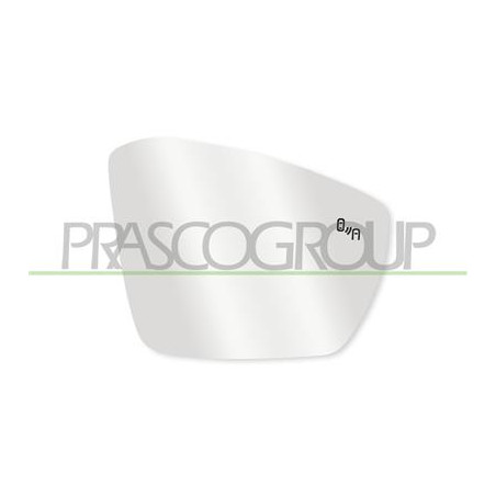 PIASTRA SPECCHIO DESTRA-TERMICA-CON BLIS-CONVESSA VOLKSWAGEN - T-ROC - Mod. 11/17 - 02/22