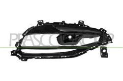 GRIGLIA DESTRA PARAURTI ANTERIORE-NERA-LUCIDA-CON FORO PDC+SUPPORTO MERCEDES - A CLASS (W176) - Mod. 06/15 - 04/18