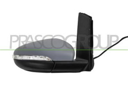 RETROVISORE DESTRO-ELETTRICO-CON PRIMER-TERMICO-CON FANALE-CONVESSO-6 PINS VOLKSWAGEN - TOURAN - Mod. 09/10 - 03/15