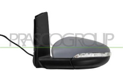 RETROVISORE SINISTRO-ELETTRICO-CON PRIMER-TERMICO-CON FANALE-ASFERICO-6 PINS VOLKSWAGEN - TOURAN - Mod. 09/10 - 03/15