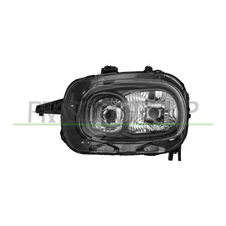 PROIETTORE SINISTRO H7+H7-ELETTRICO-CON MOTORE CITROEN - C3 - Mod. 09/16 - 09/20