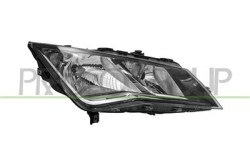 PROIETTORE DESTRO H7+H7-ELETTRICO-CON MOTORE-NERO SEAT - LEON - Mod. 01/13 - 12/16