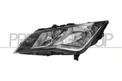 PROIETTORE SINISTRO H7+H7-ELETTRICO-CON MOTORE-NERO SEAT - LEON - Mod. 01/13 - 12/16