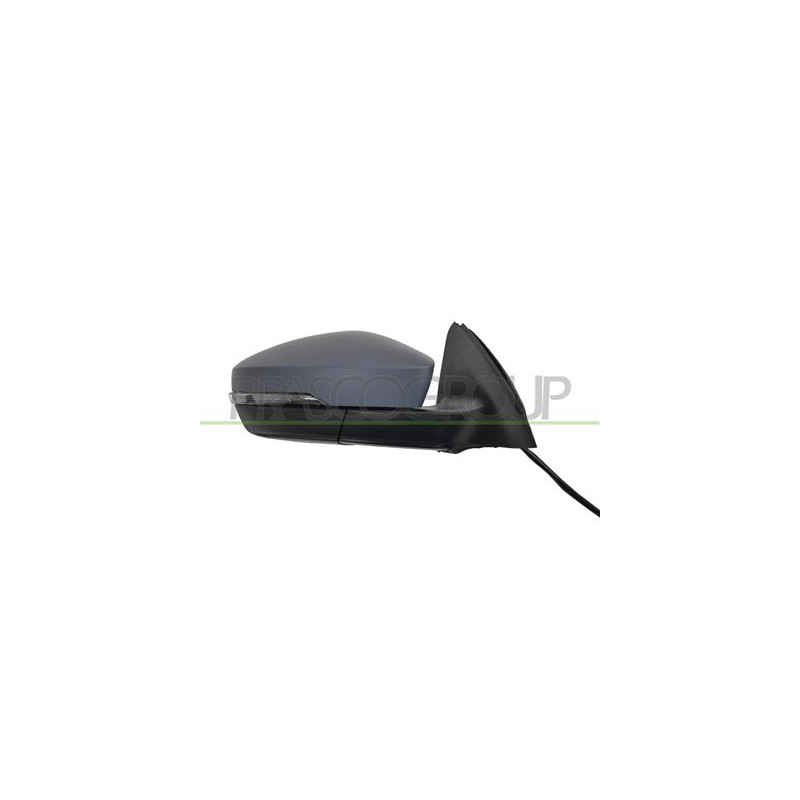 RETROVISORE DESTRO-ELETTRICO-CON PRIMER-TERMICO-CHIUDIBILE-CON FANALE-CON LUCE CORTESIA-CONVESSO-11 PINS SKODA - OCTAVIA - Mod. 