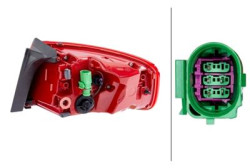 FANALE EST LED SX AUDI A4 11- AUDI - A4 (B8) - Mod. 01/12 - 04/15