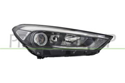PROIETTORE DESTRO H7+H7+H7-ELETTRICO-CON MOTORE-CON LUCE DIURNA-NERO-LED HYUNDAI - TUCSON (TL) - Mod. 04/15 - 08/18