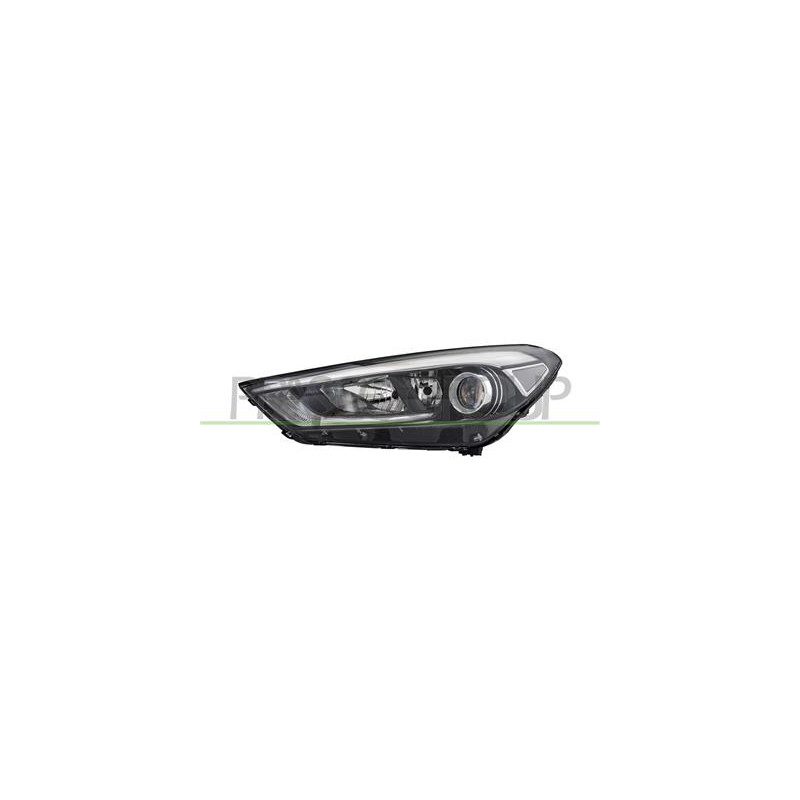 PROIETTORE SINISTRO H7+H7+H7-ELETTRICO-CON MOTORE-CON LUCE DIURNA-NERO-LED HYUNDAI - TUCSON (TL) - Mod. 04/15 - 08/18