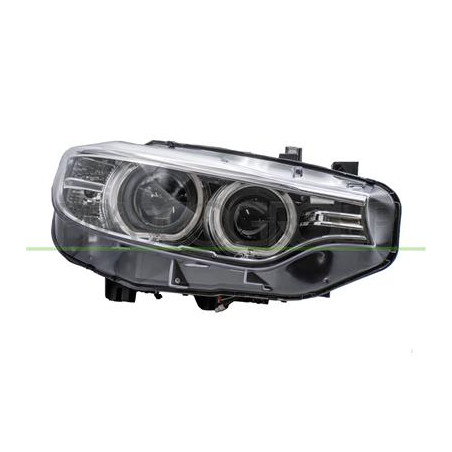 PROIETTORE DESTRO XENON D1S-PY24 ELETTRICO-CON MOTORE-NERO-LED
