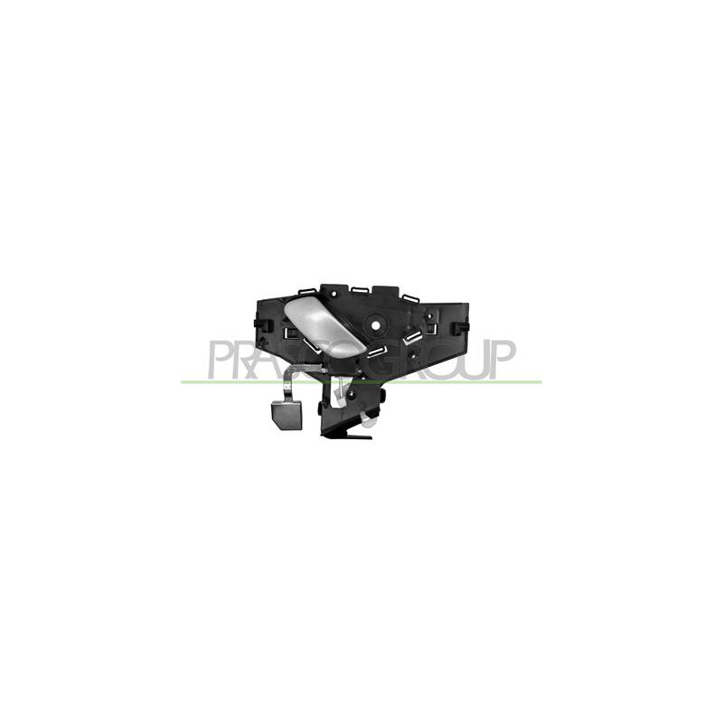 MANIGLIA ANTERIORE DESTRA-INTERNA-CON LEVA CROMATA-CON MOSTRINA NERA CITROEN - C5 - Mod. 03/01 - 09/04