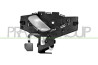 MANIGLIA ANTERIORE DESTRA-INTERNA-CON LEVA CROMATA-CON MOSTRINA NERA CITROEN - C5 - Mod. 03/01 - 09/04