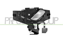MANIGLIA ANTERIORE SINISTRA-INTERNA-CON LEVA CROMATA-CON MOSTRINA NERA CITROEN - C5 - Mod. 03/01 - 09/04